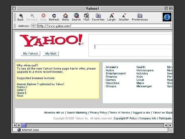 old versions of internet explorer for mac
